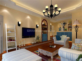 榮和山水美地120平裝修案例